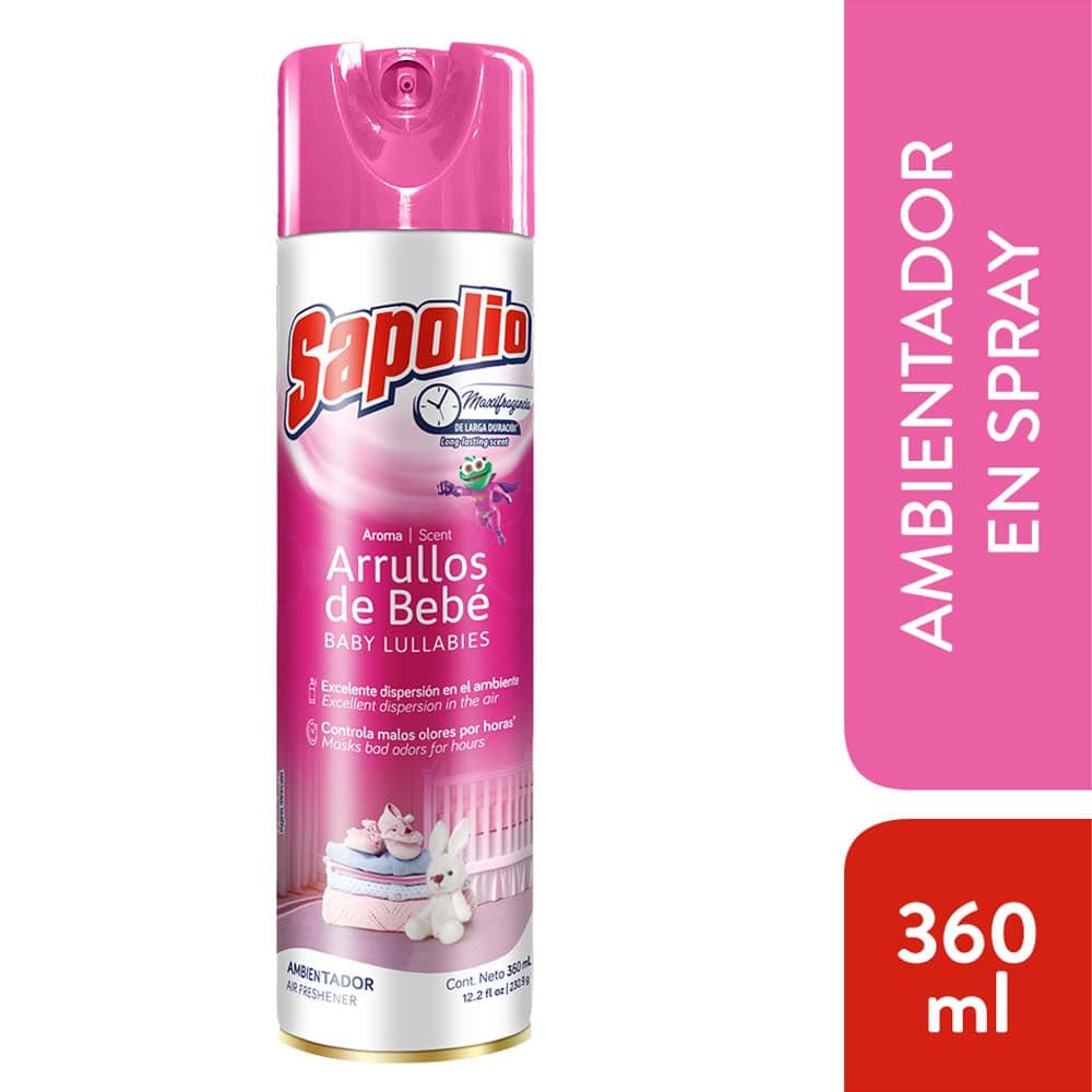Ambientador Spray Bebé 360ml