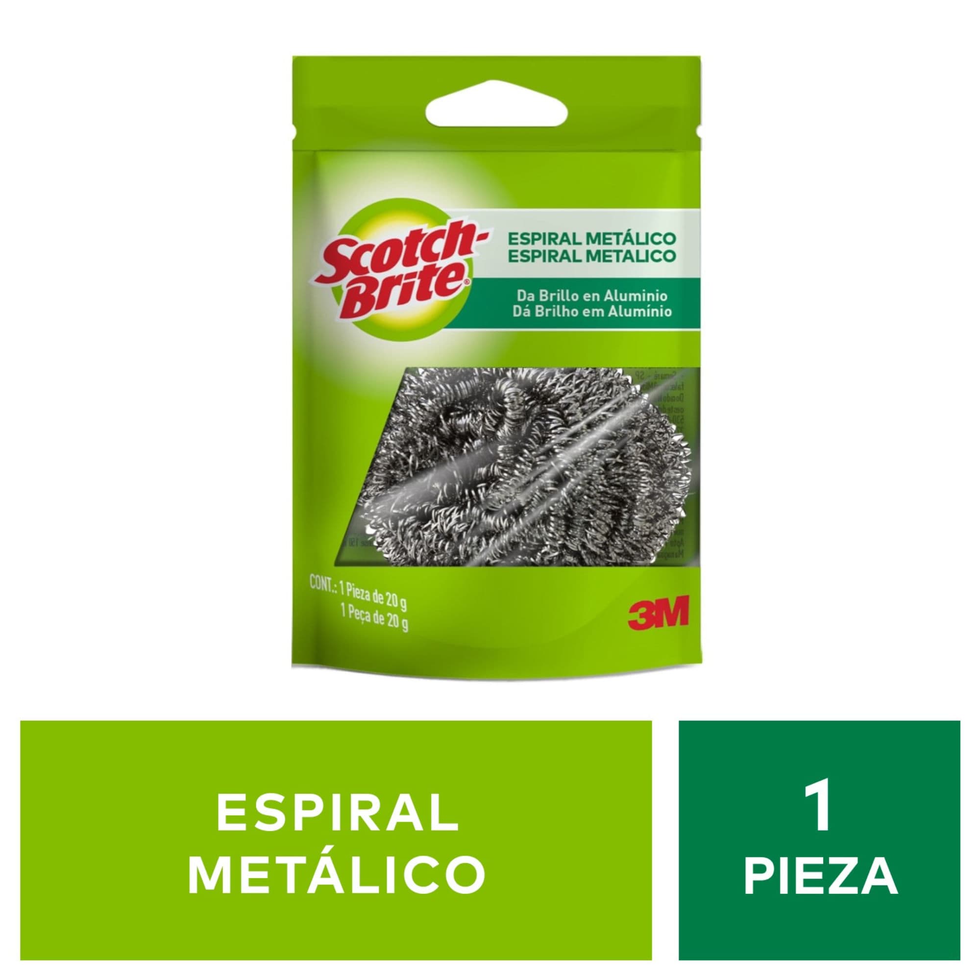 Esponja Espiral Metálica