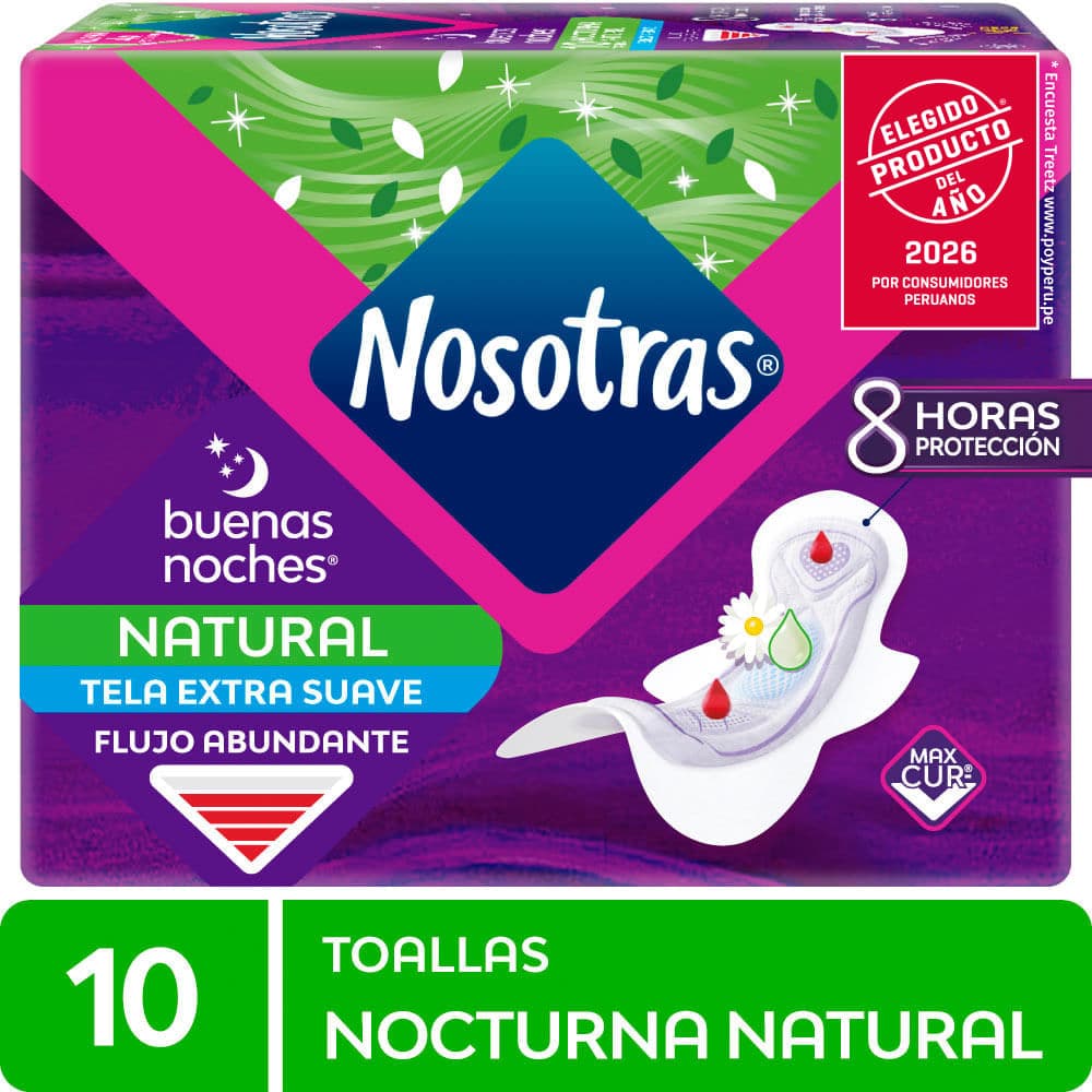 Toalla Higiénica Buenas Noches x10